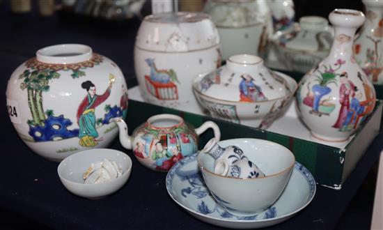 A collection of Chinese ceramics